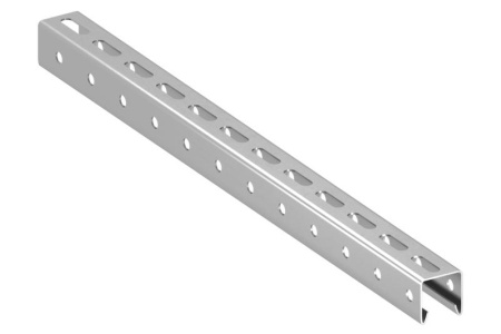 Профиль STRUT PL41 L=0.8м S=1.5мм нерж.  PL.41.0815.INOX