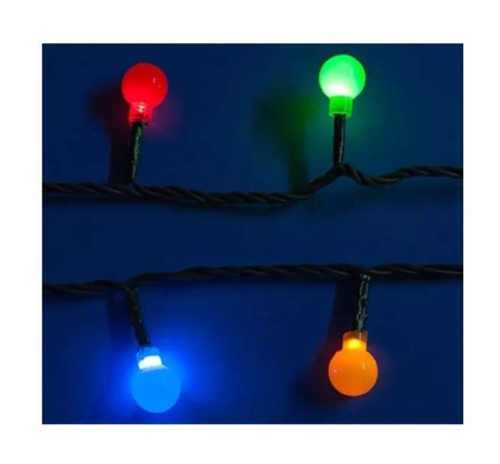 Гирлянда светодиодная "Разноцветные шарики" ULD-S0540-060/DGA MULTI IP20 COLORBALLS 60LED 5.4м  07928