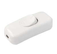 Переключатель на шнур бел.  ВШ21 6-002