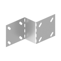 Соединитель переходной Н80 B50мм сталь 1.2мм оцинк.  CPC.0812.05