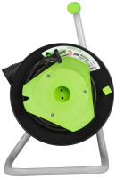 Удлинитель на пластик. катушке 1х30м без заземл. GAZ-2x0.75-30m Greenline ПВС 2х0.75  Б0065111