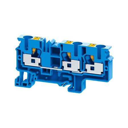 Клемма с 3-мя контактами push-in OptiClip СP-10-TRIPLET-I-BU син.  331853