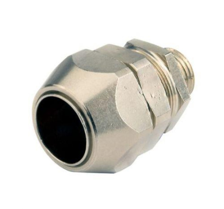 Муфта метал. рукав в гладкой изоляции в оплетке-коробка DN 10 IP66 М16х1.5  T06014-1016