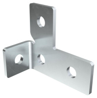 Пластина T-образная с лев. отгиб. под 90град. HDZ  CPL10-TLO-90-HDZ