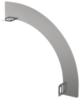 Разделитель для лотка H=50мм угла верт. внеш. 90град  CRP40-0-90-050