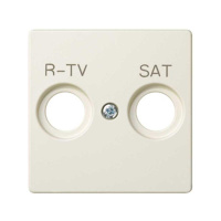 Накладка розетки R-TV+SAT 82 одиноч. сл. кость 82097-31