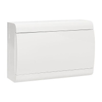 Щит ЩРН-П-15 "SlimBox" IP41 бел. дверца PROxima  sb-n-15w