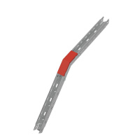 Крышка для угла вертикального внешн. 45град. осн.50 "ПЛЮС" KVLplus45-50 INOX304 КМ PL6540