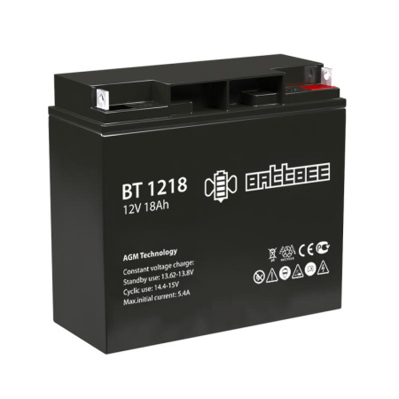 Аккумулятор ОПС 12В 18А.ч Battbee  BT 1218