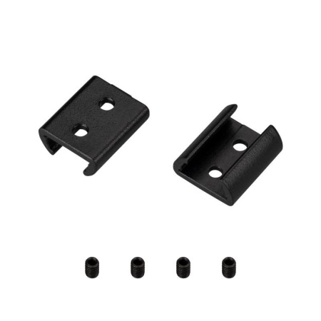Соединитель ARH-BENT-W11 BLACK пластик  039646