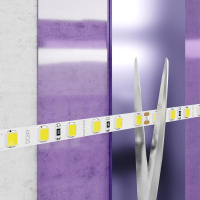 Лента светодиодная 24В 2835 9.6Вт/м 4000К IP20 5мм (уп.5м)  20020