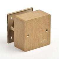 Коробка универсальная для кабель-каналов 85х85х42 бук (светл. основа) IP40  65015-38М