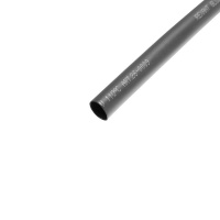 Трубка термоусадочная двустенная клеевая 9/3 (3:1) 1м черн.  26-0009