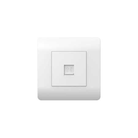 Розетка телефонная 1-м NEW3-E RJ11 бел.  431539