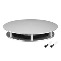 Крепление MOONLIGHT-BASE-ROUND-D25-L Silver металл  046091 Крепление MOONLIGHT-BASE-ROUND-D25-L Silver металл  046091