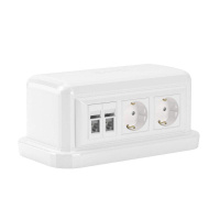 Башенка напольная BUS 12мод. бел.  09050