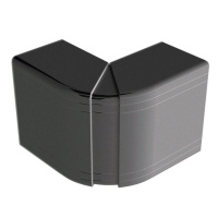 Угол для кабель-канала внешний изменяемый 110х50 черн.  01052A