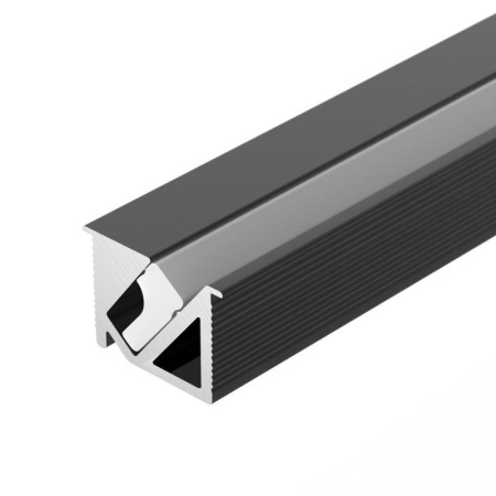 Профиль SL-BEVEL-H10-F14-2000 ANOD BLACK алюм. L2000  044084