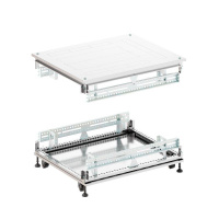 Крыша основание преперфорированные IT-CQE 800х800 RAL7035  RGIT808F