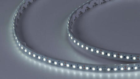 Лента светодиодная стандарт 3528 120LED/м 9.6Вт/м холод. бел. 12В IP66 со скотчем 3М (уп.5м)  00-00015650
