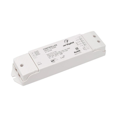 Контроллер SMART-K2-RGBW (12-24В 4х5А 2.4G) IP20 пластик  022668