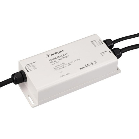Усилитель SMART-RGBW-WP (12-36В 4х5А) (IP67 пластик)  029918