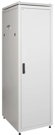 Шкаф сетевой 19дюйм LINEA N 38U 600х600мм металлическая передняя дверь сер.  LN35-38U66-M