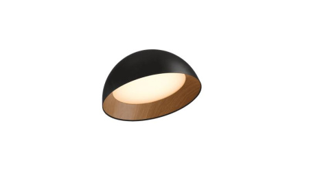Светильник потолочный LED C0207-400B-BG-WW 28Вт 3000 черн.  00-00004932