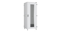 Шкаф напольный Lite II 19дюйм 42U стекл. дверь цельнометал. двухуровневые стенки и задняя дверь Ш800хВ2042хГ800мм в разобран. виде сер. RAL7035  TFI-428080-GHMH-R-GY