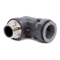 Муфта 90град. труба-коробка с металлической резьбой DN 48мм М50х1.5 полиамид черн.  PAZ48M50N