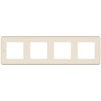 Рамка 4-м Inspiria сл. кость Leg 673961