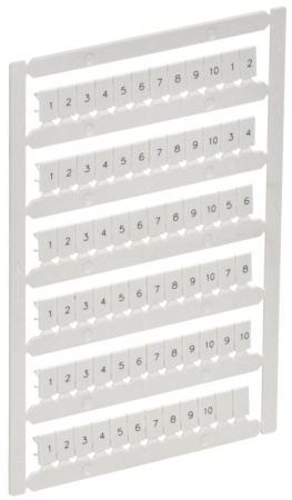 Маркер для CTS/CP 4кв.мм "1-10" ARMAFIX  AF-CT10D-M-004-01