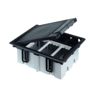 Люк на 1 CIMA-модуль (2-мод. 45х45мм) глубина 90-120мм посадка 170х115мм max 400кг сер.  Connect SF110-1