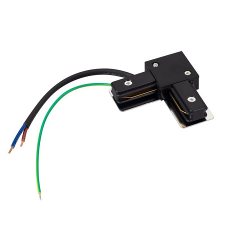 Коннектор угловой с питанием LGD-2TR-CON-L-POWER-BK (C) (IP20 пластик)  039521