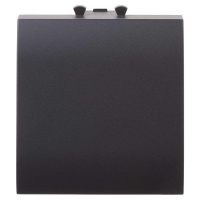 Вывод кабеля модульный Avanti 2мод. "Черный матовый"  4412982