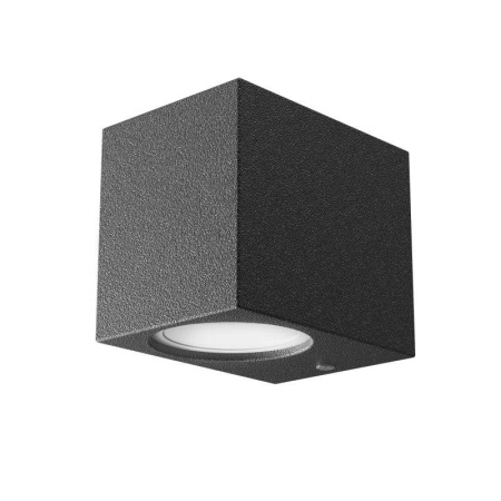 Светильник Cube 1х35Вт GU10 IP54 80х67х92мм НТУ садово-парковый настенный архитектурный  GD158