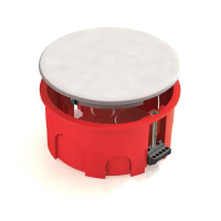 Коробка распаячная для скрытого монтажа в полых стенах D80х40мм (с пластик. зажимами)  8820007