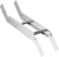 Поворот верт. шарнирный лестничный LESTA 80х600мм  CPV06-4-80-600