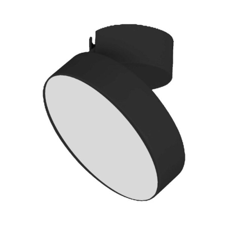 Светильник светодиодный SP-RONDO-FLAP-R175-16W Warm3000 BK 110 deg IP40 металл  028164