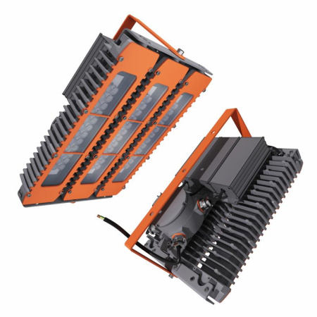 Светильник светодиодный взрывозащ. LAD LED R320-3-120G-230AC-50L Ex 165Вт 5000К IP66 18034лм 230В КСС типа "Д" крепление на лире бел. LADesign LADLED3LSG230AC50LEx