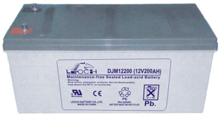 Аккумулятор 12В 200А.ч LEOCH DJM12200 LEOCH