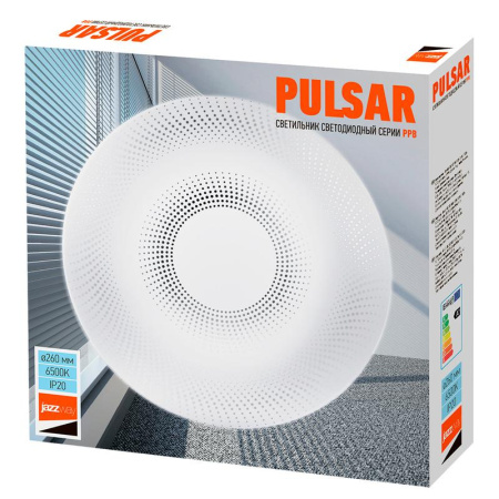Светильник светодиодный декоративный PPB Pulsar 24Вт 6500К IP20 d260х55 настенно-потолочный бытовой  5025028