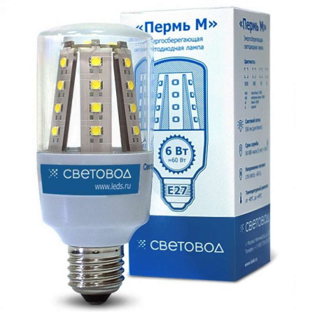 Лампа светодиодная "Пермь" М 28G-220 5Вт 220В зел.  ПМ.023.01