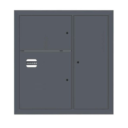 Щит этажный 1кв. RAL7016 (1000х950х150) PROxima  mb29-v-1-ral7016