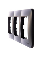 Рамка 3-м Karina Life горизонт. черн. бархат  708-4200-148