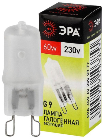 Лампа галогенная G9-JCD-60-230V-Fr 60Вт капсула G9 230В  C0027364