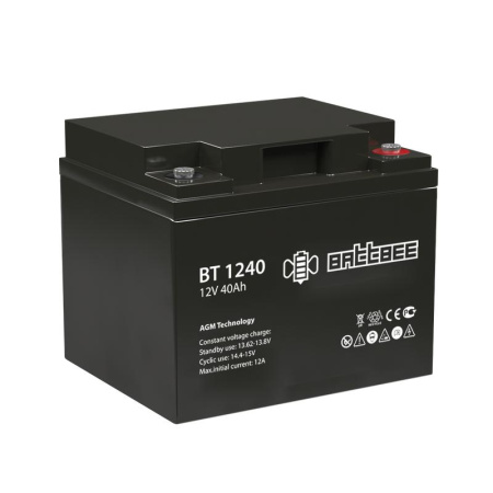 Аккумулятор ОПС 12В 40А.ч Battbee  BT 1240