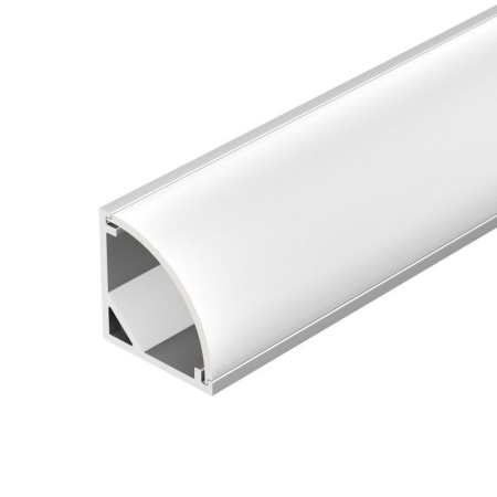 Профиль с экраном SL-KANT-H16-2000 ANOD+OPAL 2м алюм.  036843