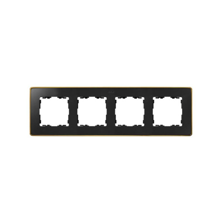 Рамка 4-м 82 Detail графит; основание золото  8201640-242