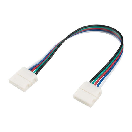 Коннектор выводной FIX-RGBW-12mm-150mm-X2 (5-pin) (-)  023957